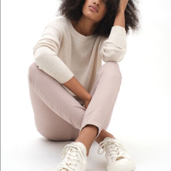 High-Rise Color Wash Jegging Pink Note Size 2 - Picture 4 of 12